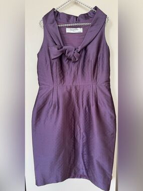 VALENTINO Plum Purple Dress Size IT 48 US 12